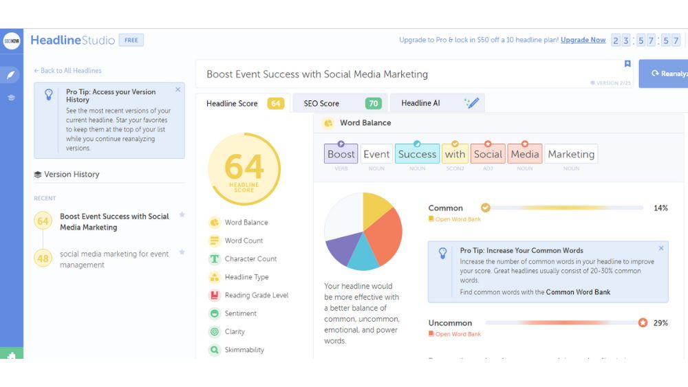 Website Headline Generator: Headline Studio