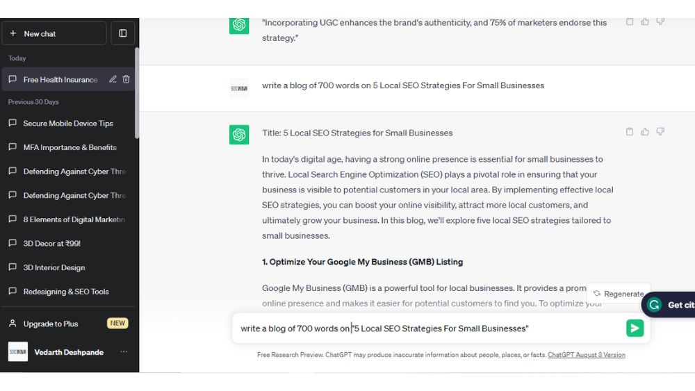 OpenAI ChatGPT tool for Digital Marketing Automation