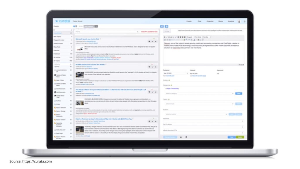 Automated tools for content creation