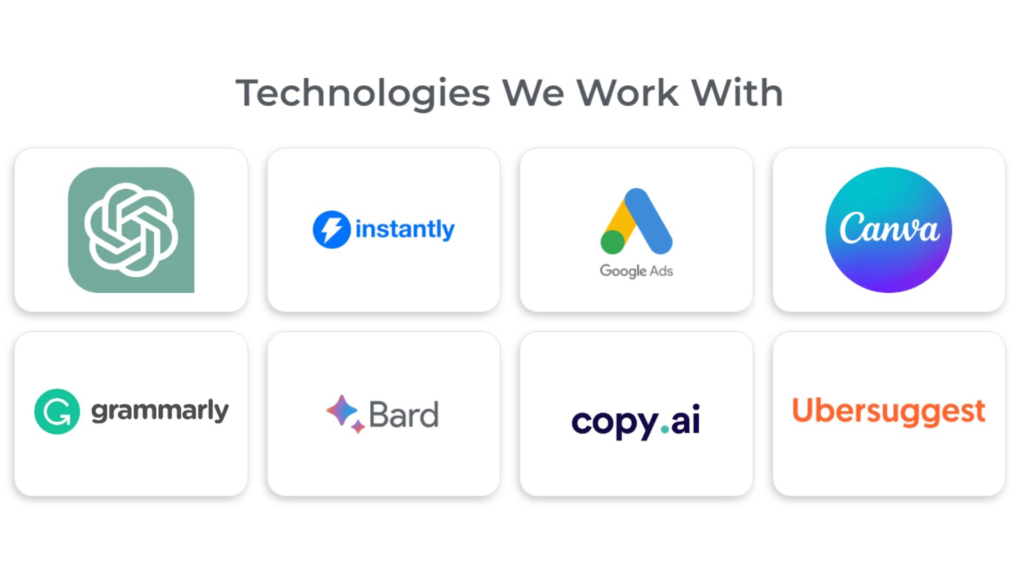 technologies used by Fractional CMO for B2B SaaS