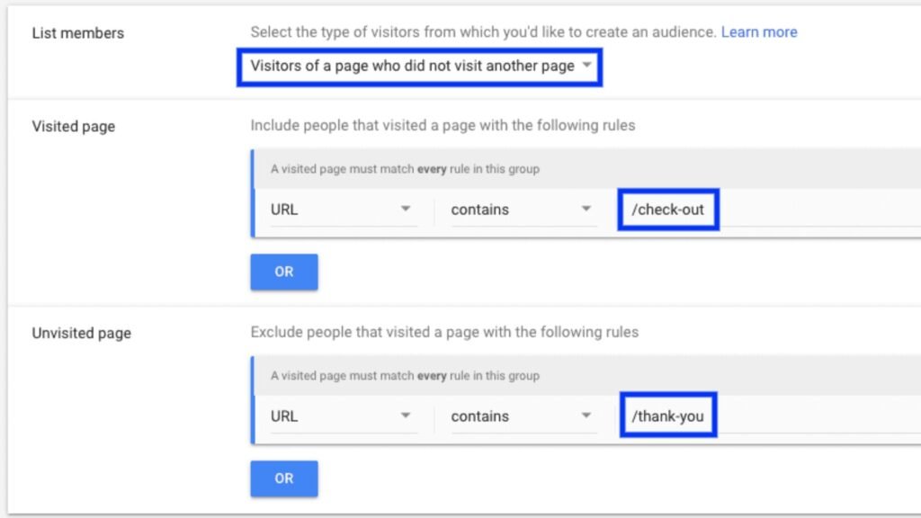 how to set up a retargeting campaign in google ads